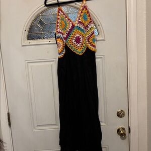 Chic Tan Midi Dress / P2P:22, Length:37